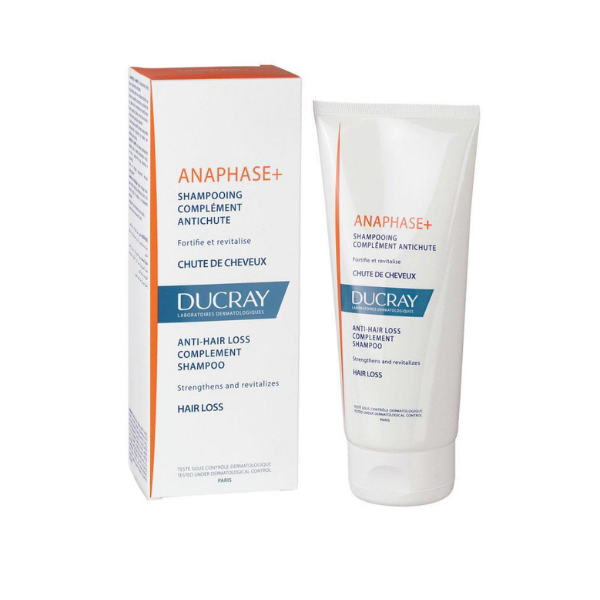 Ducray Anaphase Plus + Antihair Loss Complement Shampoo 200ml (Pack of 3)