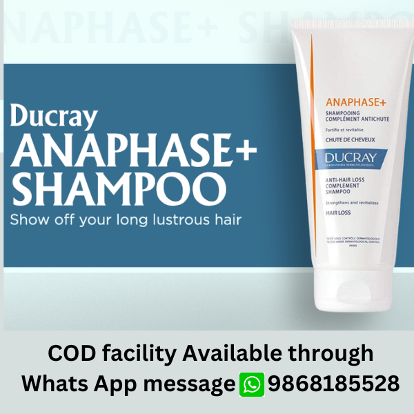 Ducray Anaphase Plus + Antihair Loss Complement Shampoo 200ml (Pack of 3)